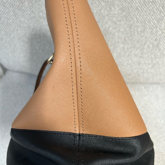 MICHAEL KORS 2TONE JET SET SHOULDER TOTE HANDBAG - Picture 8 of 9